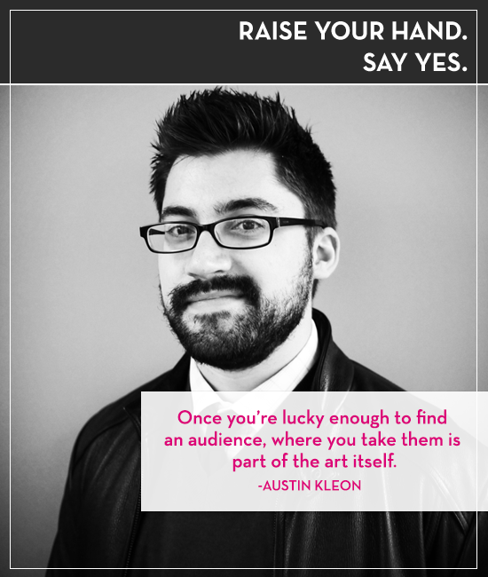 Austin Kleon on the Raise Your Hand Say Yes podcast with Tiffany Han