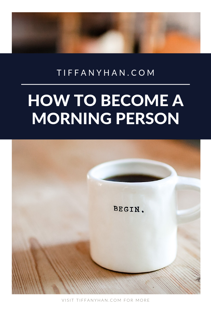 Wondering how to become a morning person? Want to change a habit that might change your life? Becoming a morning person isn’t for everyone, but click through if you’re looking for habit change tips that can help you break or build any habit you want!