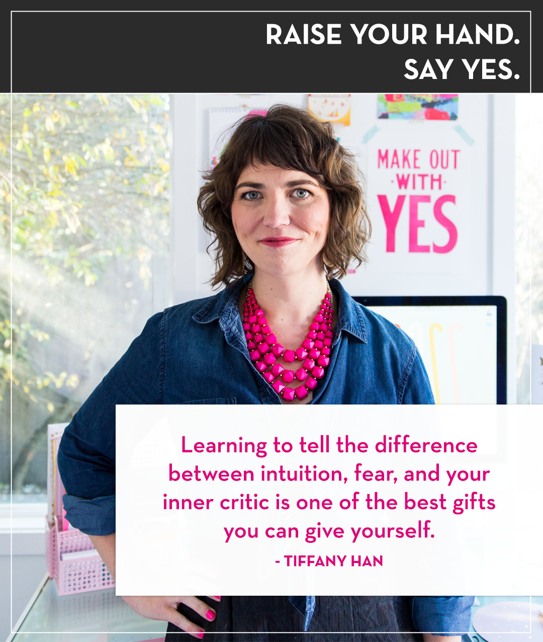 Raise your Hand Say Yes with Tanya Geisler
