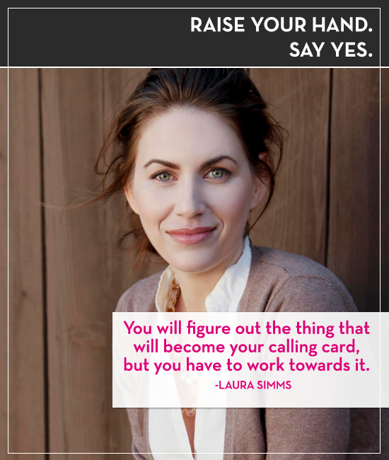 Raise your hand. Say yes. Episode 22: Laura Simms