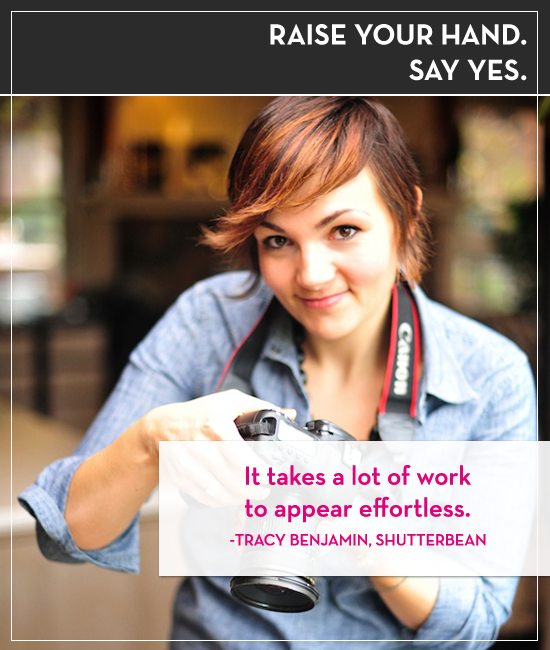 Raise your hand. Say yes. Episode 14: Tracy Banjamin